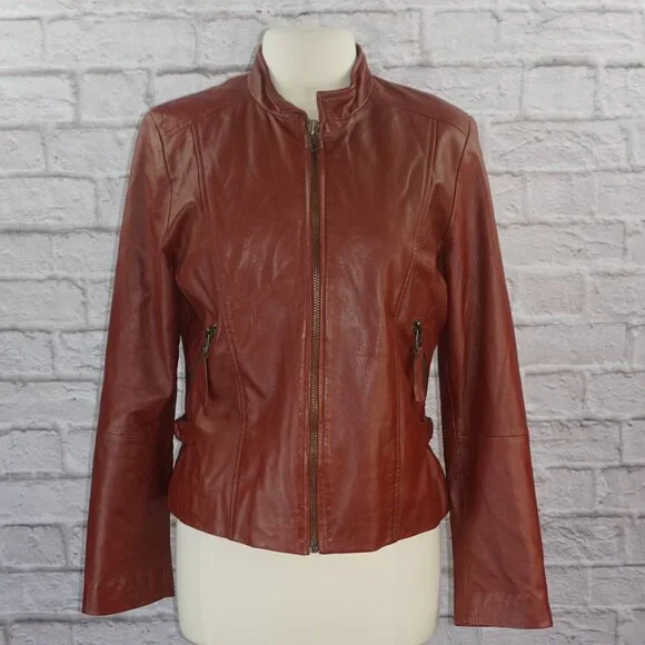 Vintage Leather Jacket - Picture 1 of 6